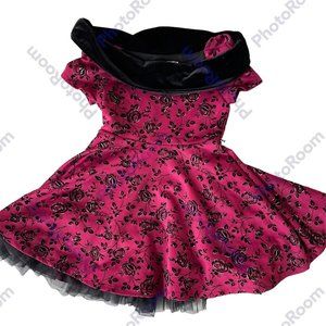 Girl's Frock BrandKnitworks, Size 7, Color Red Preloved in Excellent Condition